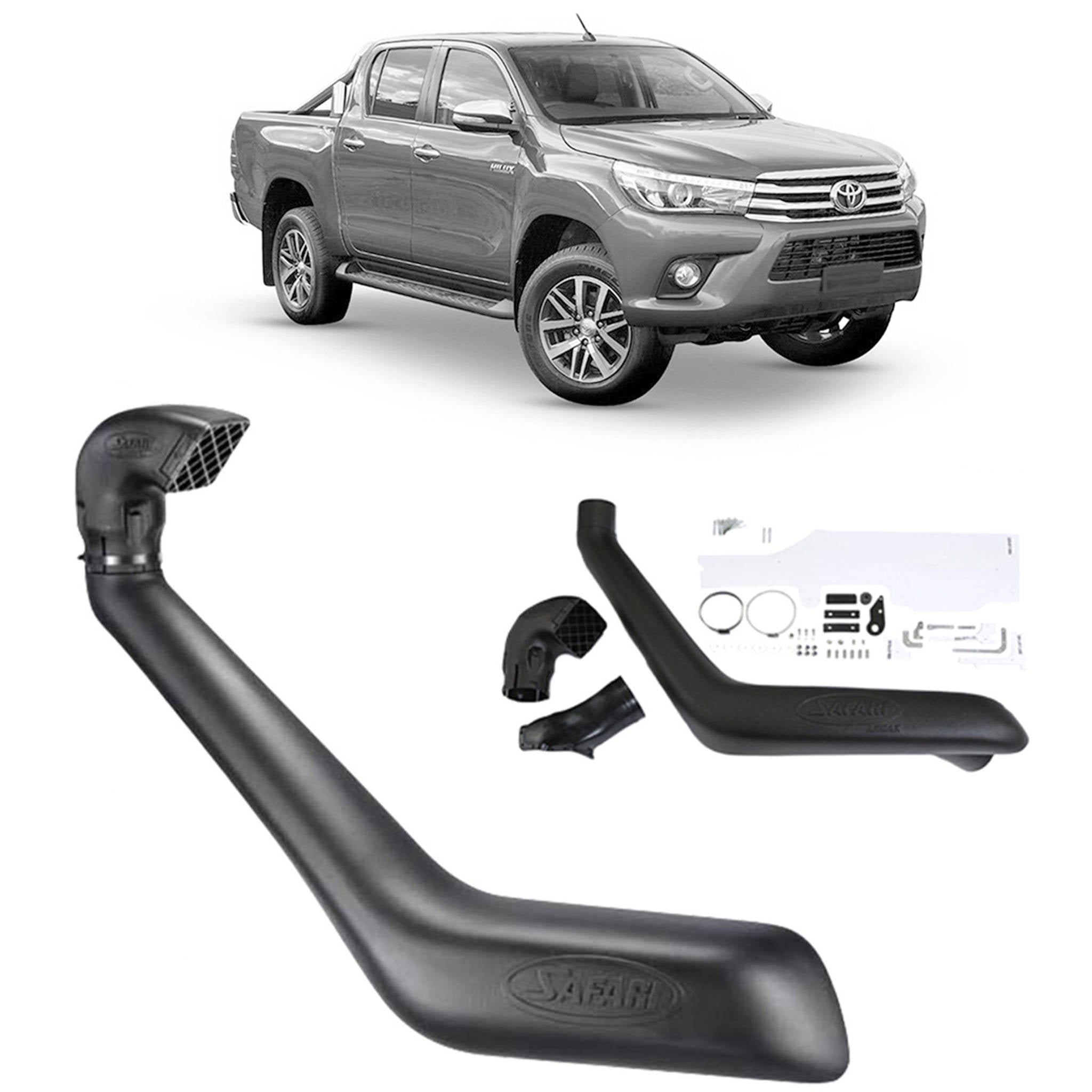 Safari - Safari Snorkel for Toyota Hilux (10/2015 - on) - 4x4 Offroad Centre