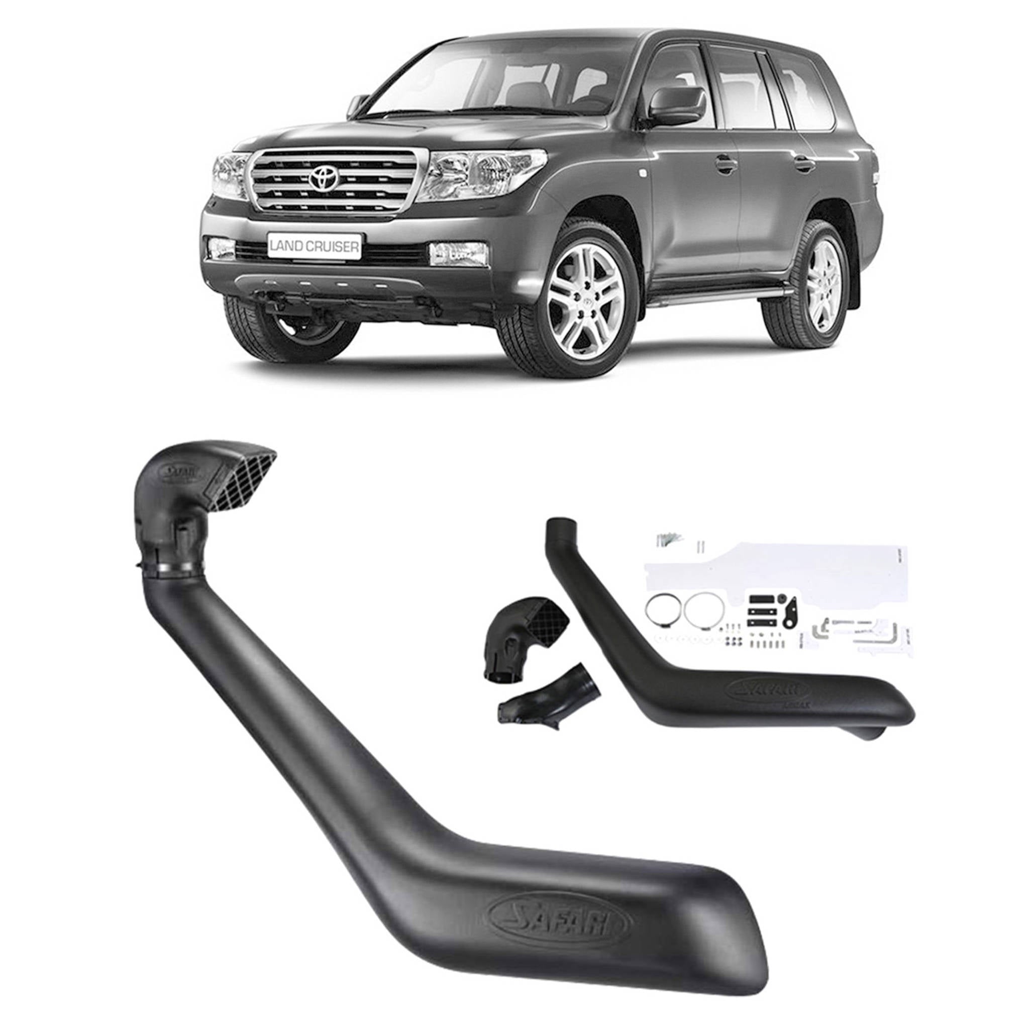 Safari - Safari Snorkel for Toyota Landcruiser (08/2007 - 09/2015) - 4x4 Offroad Centre