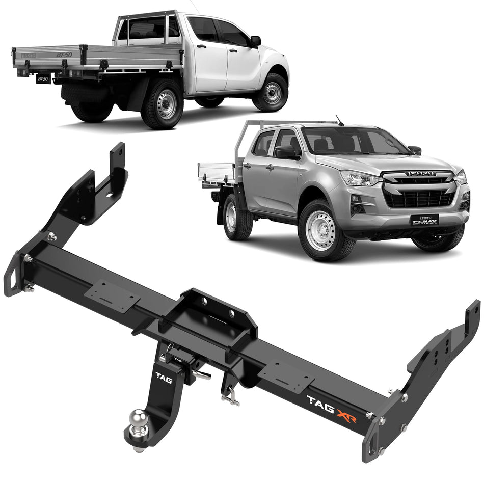 TAG - TAG Extreme Recovery Towbar for Isuzu D - MAX (07/2020 - on), Mazda BT - 50 (07/2020 - on) - Cab Chassis - 4x4 Offroad Centre