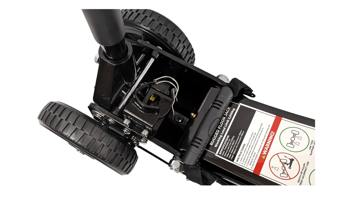 Titan Terrain - 1.5 TONNE RUGGED FLOOR JACK - HI LIFT HYDRAULIC TROLLEY JACK - 4x4 Offroad Centre