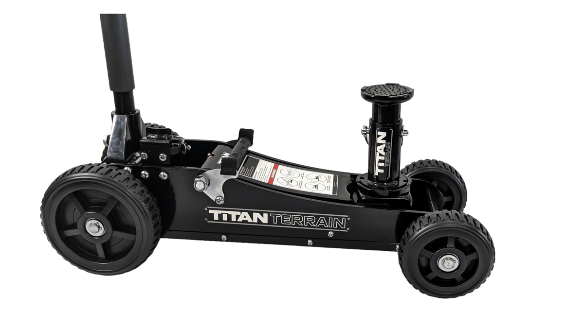 Titan Terrain - 1.5 TONNE RUGGED FLOOR JACK - HI LIFT HYDRAULIC TROLLEY JACK - 4x4 Offroad Centre