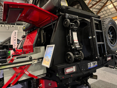 Titan Terrain - RUGGED FLOOR JACK MOUNTING BRACKET - 4x4 Offroad Centre