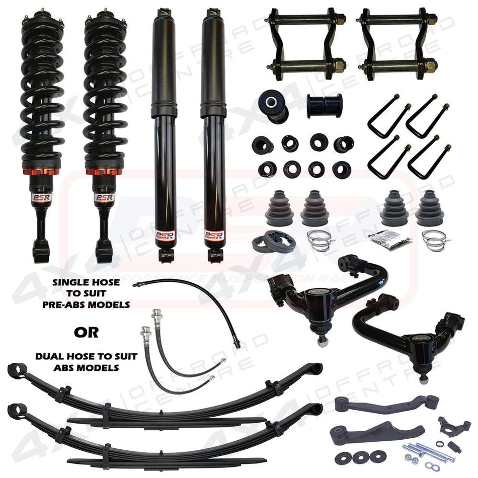 Toyota Hilux N70 PSR TTG 4" Lift Kit LONG TRAVEL DELUXE-4x4 Offroad Centre
