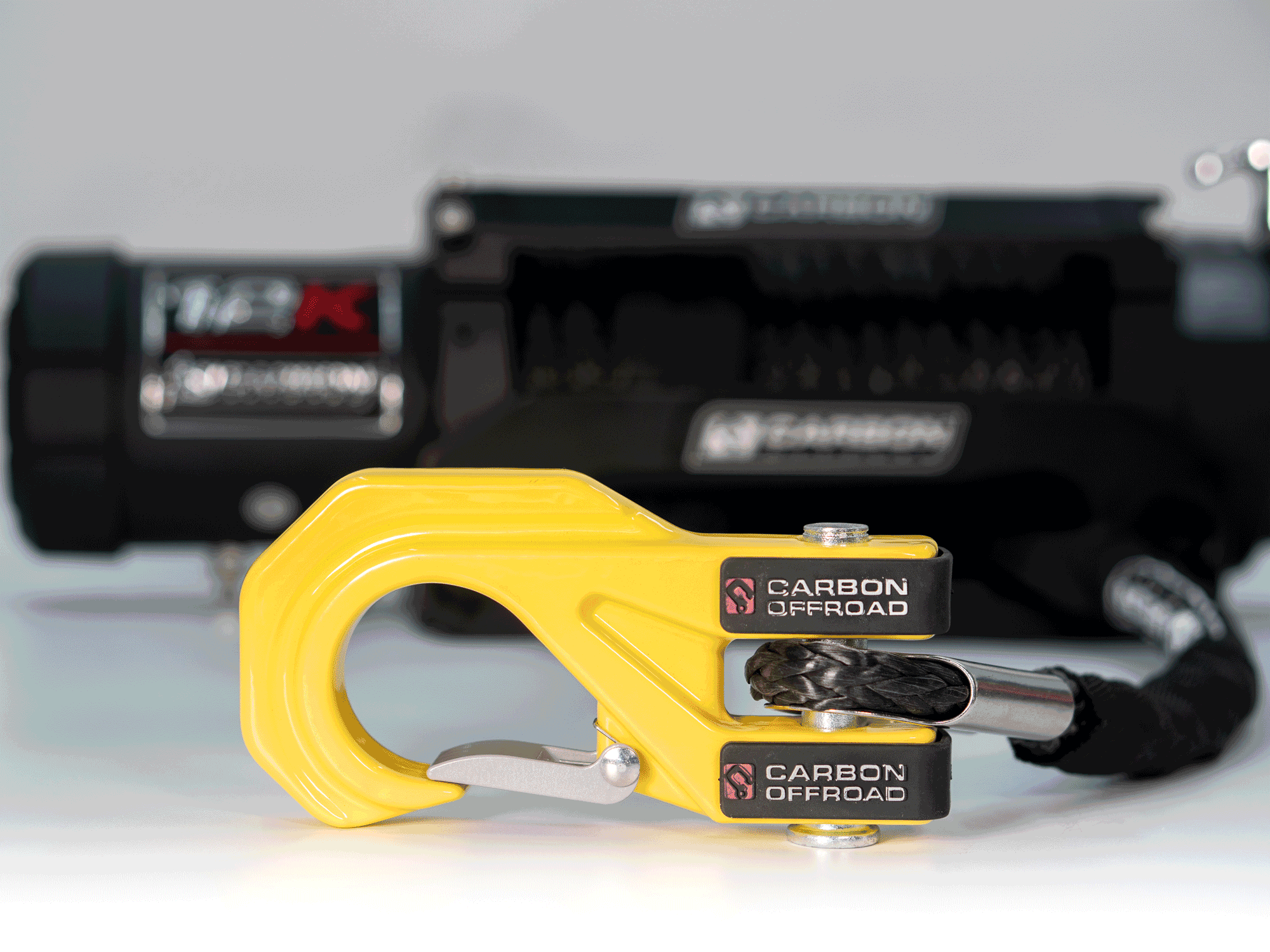 Carbon Offroad MegaPro Winch Hook - CW - MPHOOK - BLACK 2 Carbon Offroad