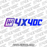 4X4OC Sticker - Holographic - 4X4OC™