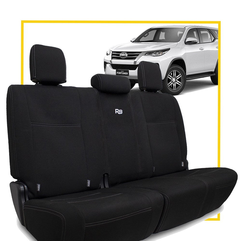 Toyota Fortuner Neoprene 3rd Row Seat Covers (No Logo)