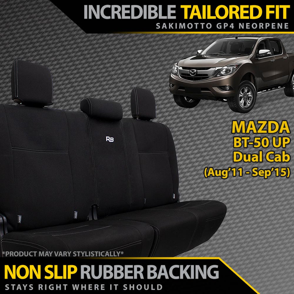 Mazda BT-50 UP Neoprene Rear Row Seat Covers (Available)