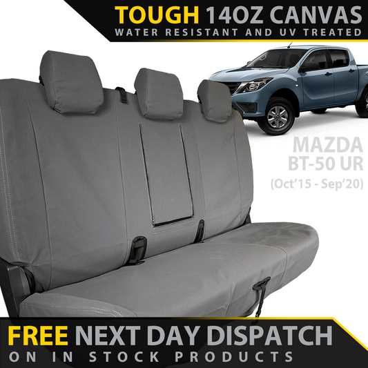 Mazda BT-50 UR Retro Canvas Rear Row Seat Covers (In Stock)