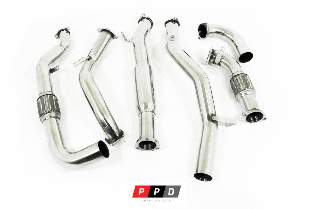 PPD Performance - Toyota Landcruiser VDJ79 Series (2007-2016) V8 TD Stainless Steel Exhaust With CAT - 4X4OC™