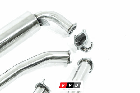PPD Performance - Toyota Landcruiser 80 Series (1990-1998) 4.2L 1HDT & 1HDFT 3" Stainless Exhaust Upgrade - 4X4OC™