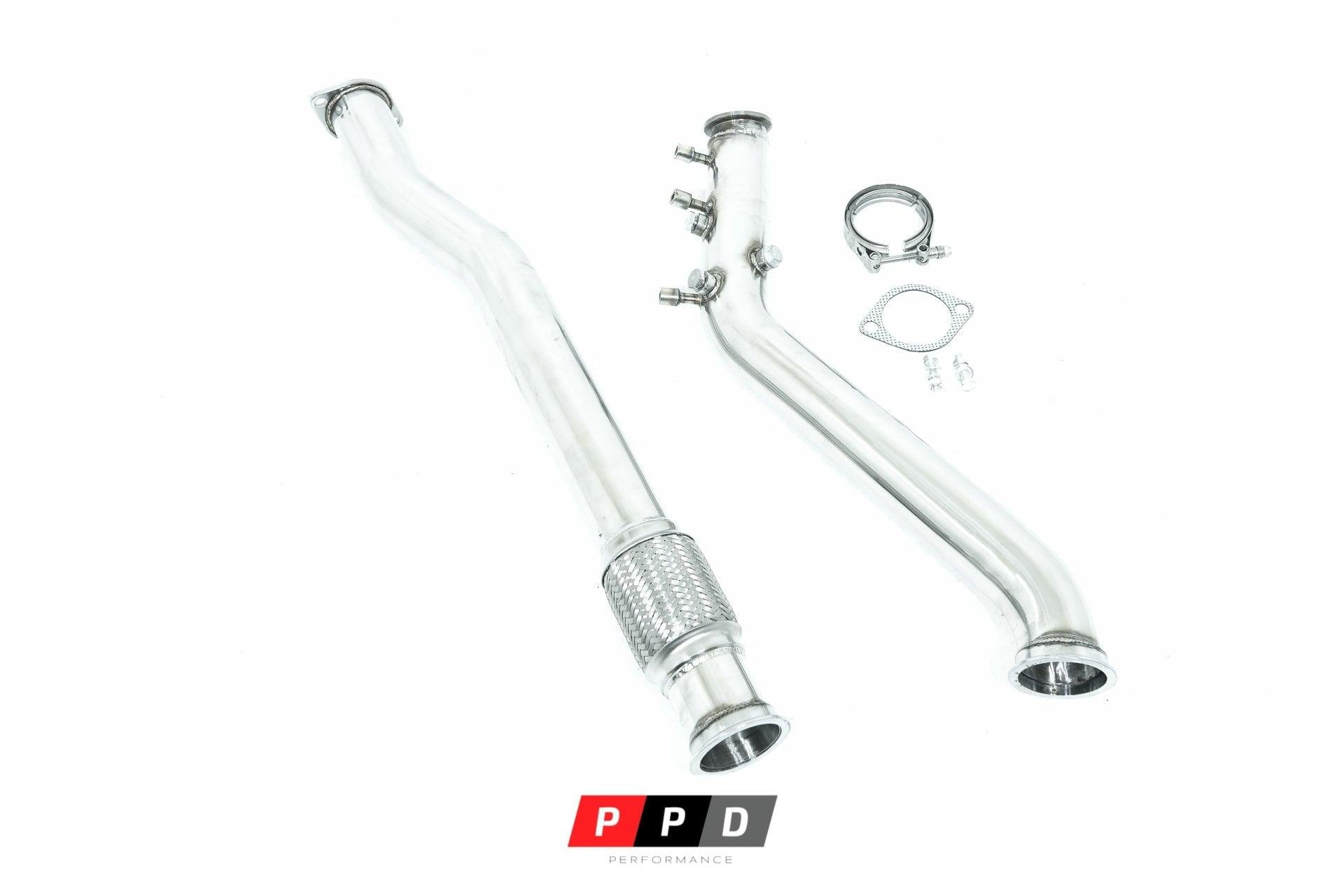 PPD Performance - Toyota Hilux (2015+) GUN 2.8L TD 3" Stainless DPF-Delete Pipe - 4X4OC™