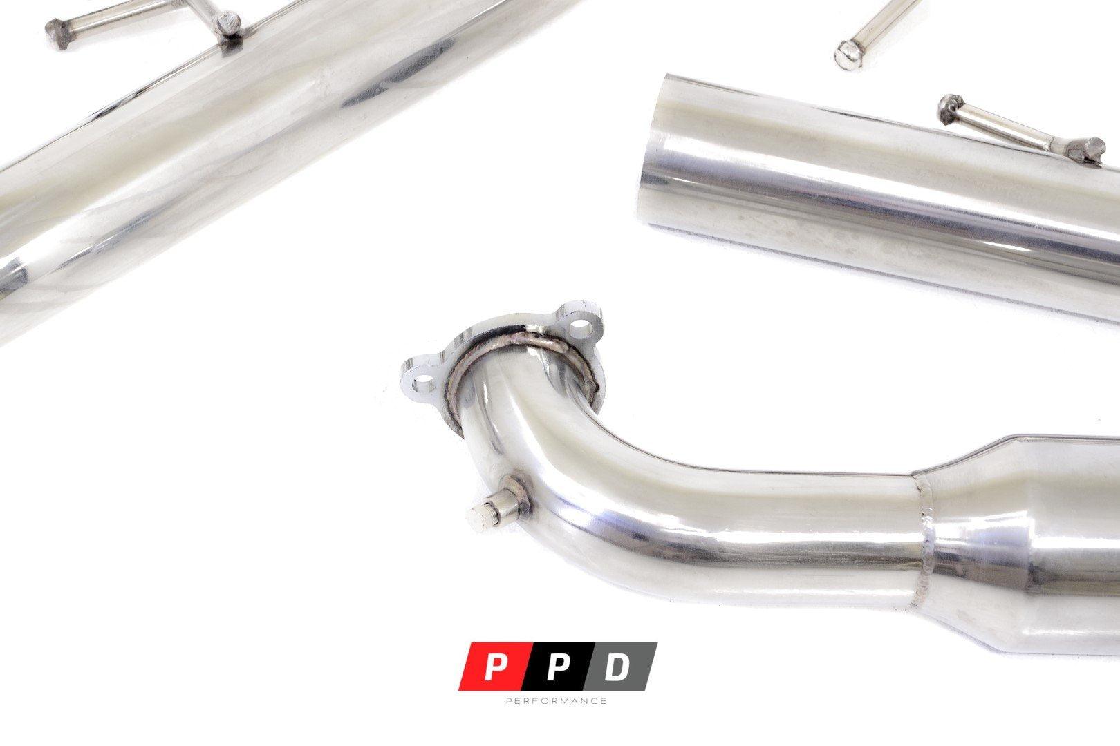 PPD Performance - Mitsubishi Triton (2010-2015) MN 2.5 TD - 3" Stainless Steel Turbo Back Exhaust - 4X4OC™