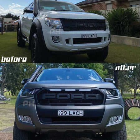 Facelift Conversion Upgrade Kit PX2 fits Ford Ranger PX1 2012 - 2015 - 4X4OC™