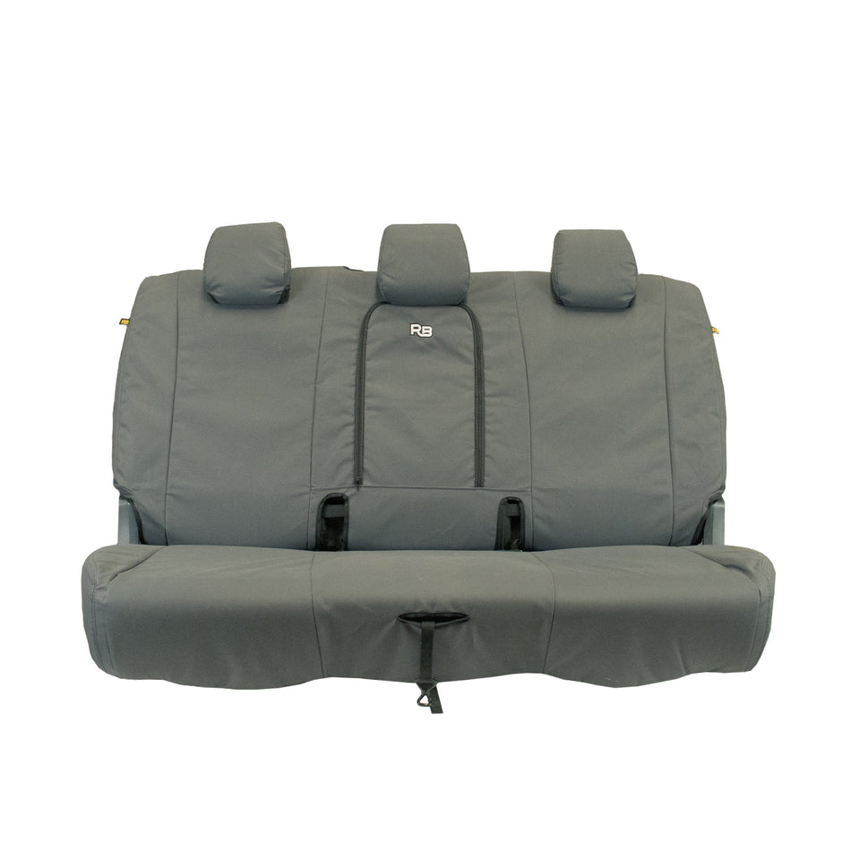 Razorback 4x4 XP7 Heavy Duty Canvas Rear Seat Covers For a Ford Ranger PX III (Sep 2018 - Jun 2022)