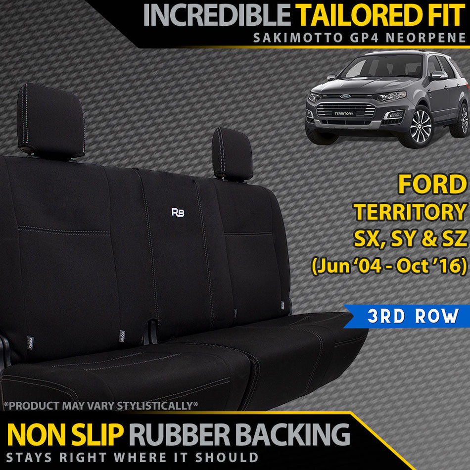 Ford Territory Neoprene 3rd Row Seat Covers (Made to Order)