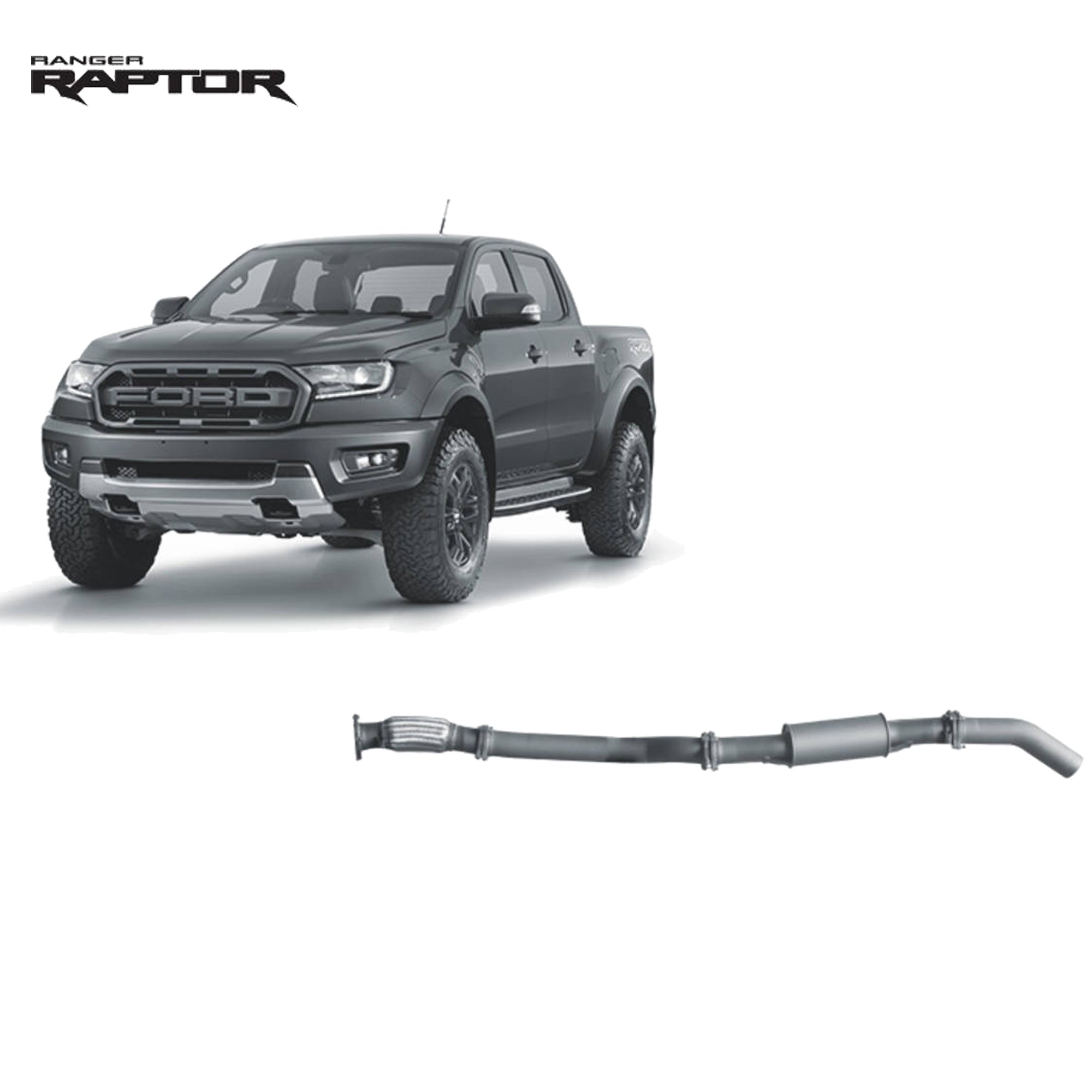 Redback Extreme Duty Exhaust for Ford Raptor 2.0L Bi-Turbo (10/2018 - 05/2022)