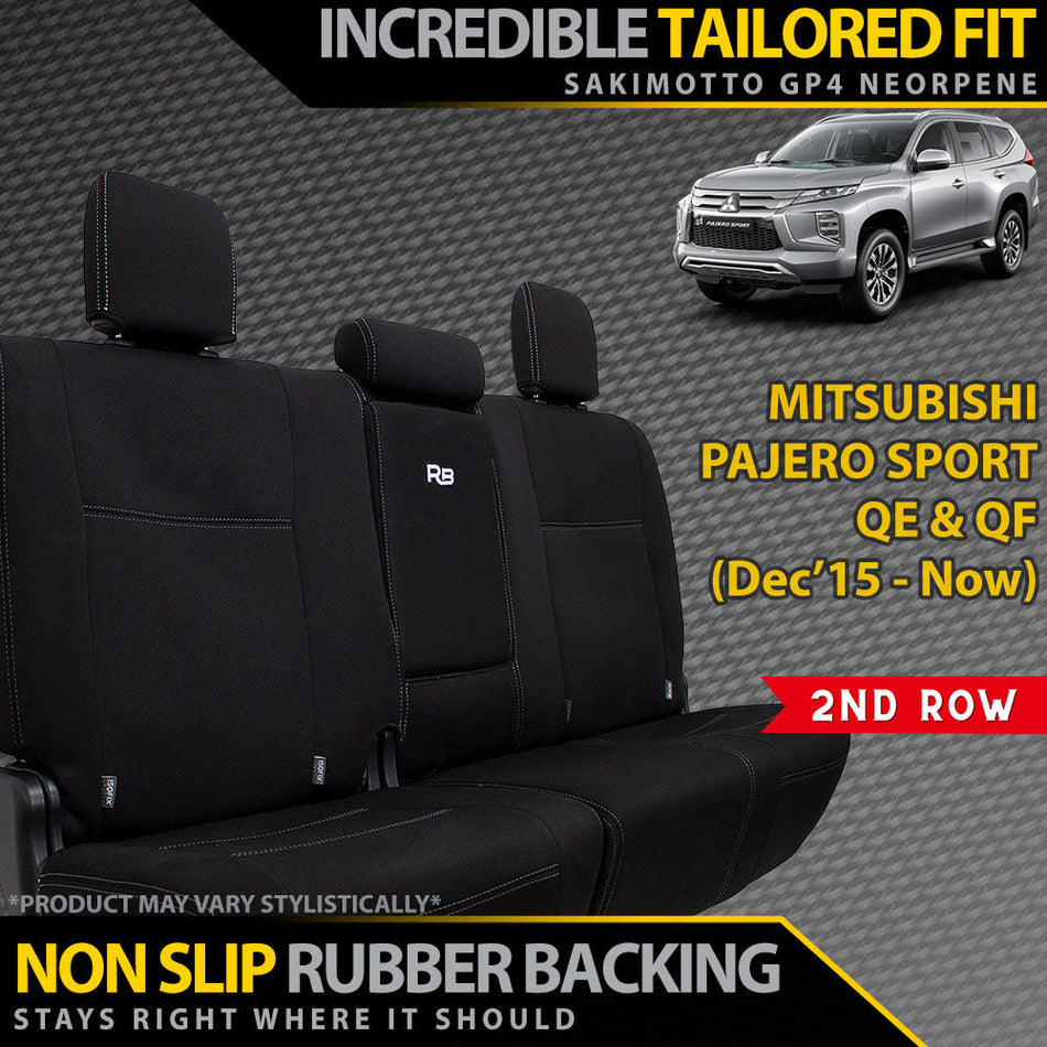 Mitsubishi Pajero Sport Neoprene 2nd Row Seat Covers (Made to Order)