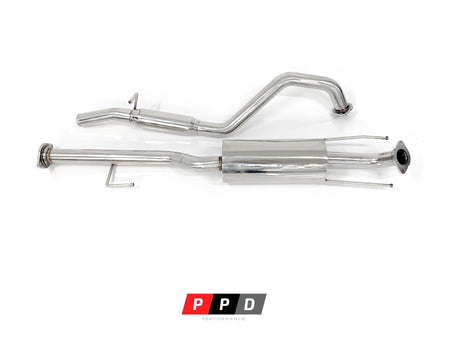 PPD Performance - Toyota Hilux (2005-2015) KUN  4.0 Petrol V6 Cat-back Stainless Steel Exhaust Upgrade - 4X4OC™