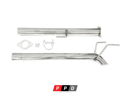 PPD Performance - Toyota Hilux (2005-2015) D4D TD 150 3L Stainless 2.5" Muffler Delete - 4X4OC™