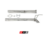 PPD Performance - Toyota Hilux (2005-2015) D4D TD 150 3L Stainless 2.5" Muffler Delete - 4X4OC™