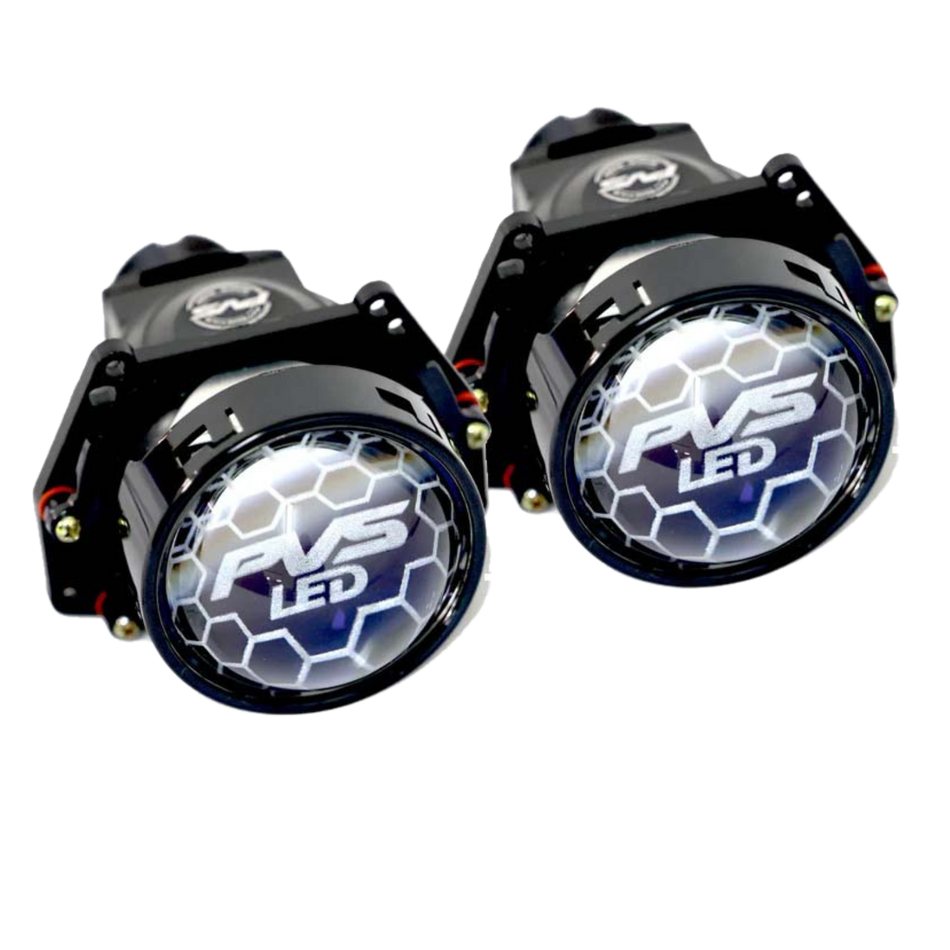 3 inch Bi-LED Headlight Projectors (PAIR) includes (2) H4 Relay Harnesses