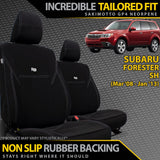 Subaru Forester SH Neoprene 2x Front Seat Covers (Made to Order)