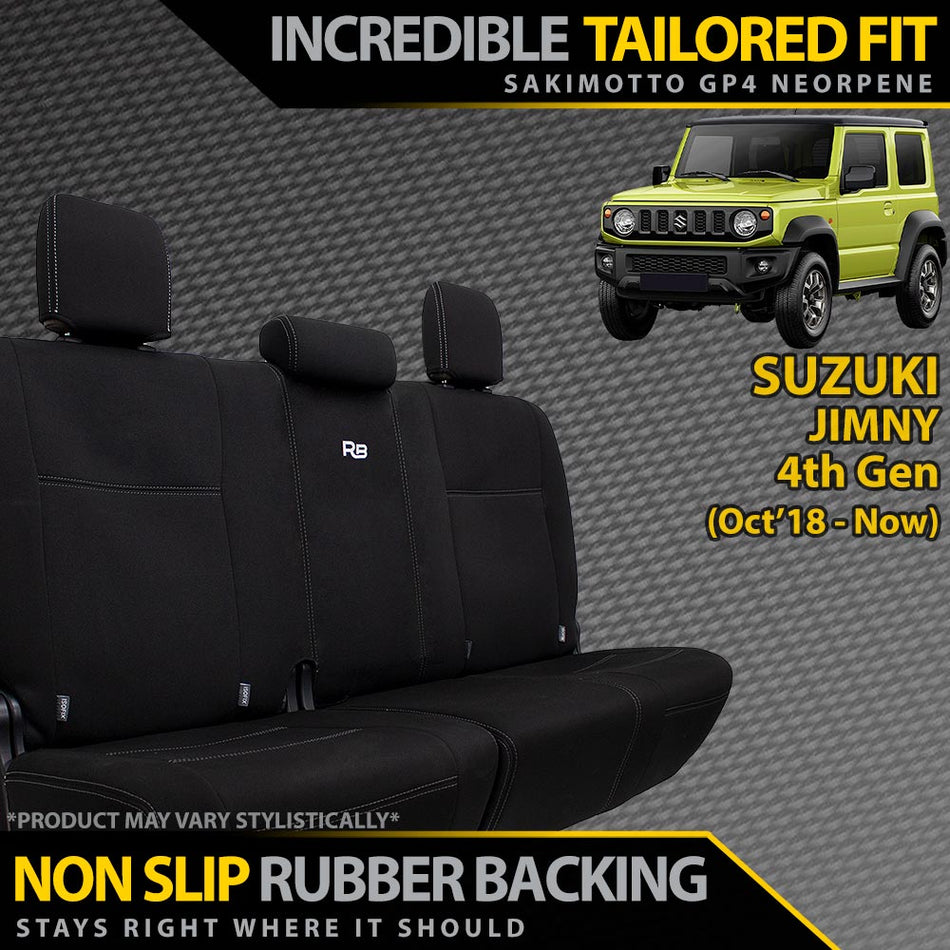 Suzuki Jimny Neoprene Rear Row Seat Covers (Available)