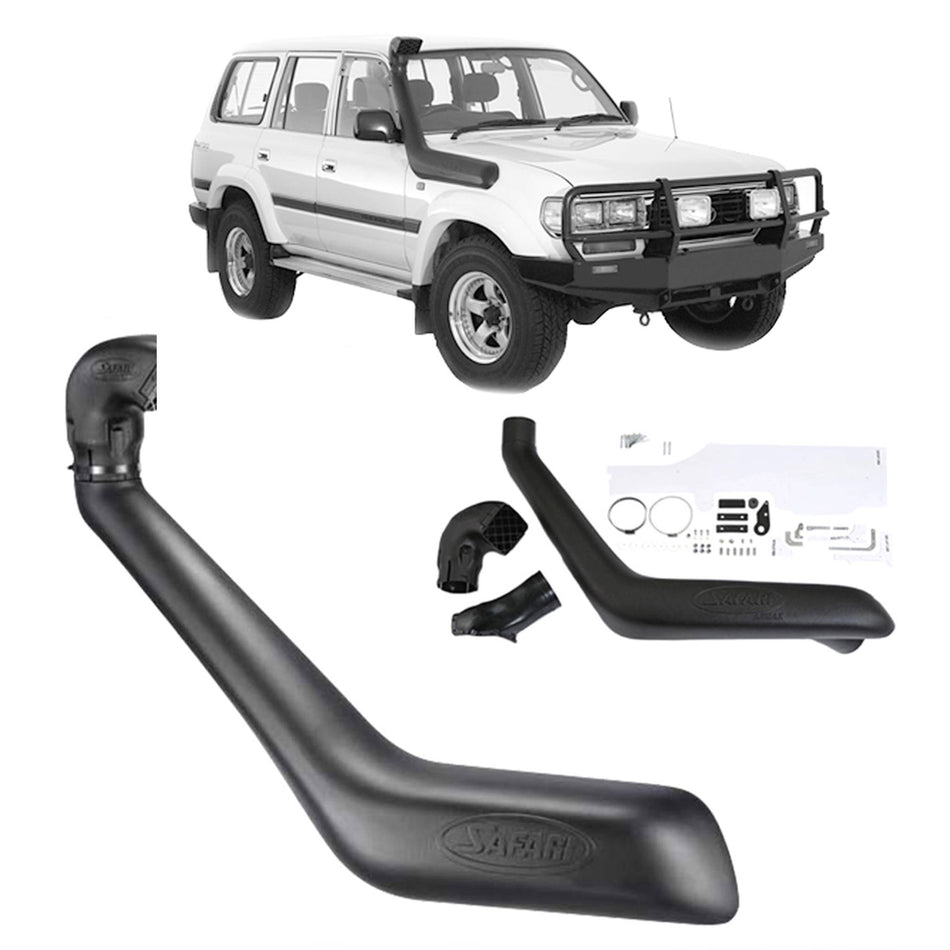 Safari Snorkel for 80 Series Toyota Landcruiser 4.2 Diesel and 4.0L Petrol (01/1987 - 02/1998)