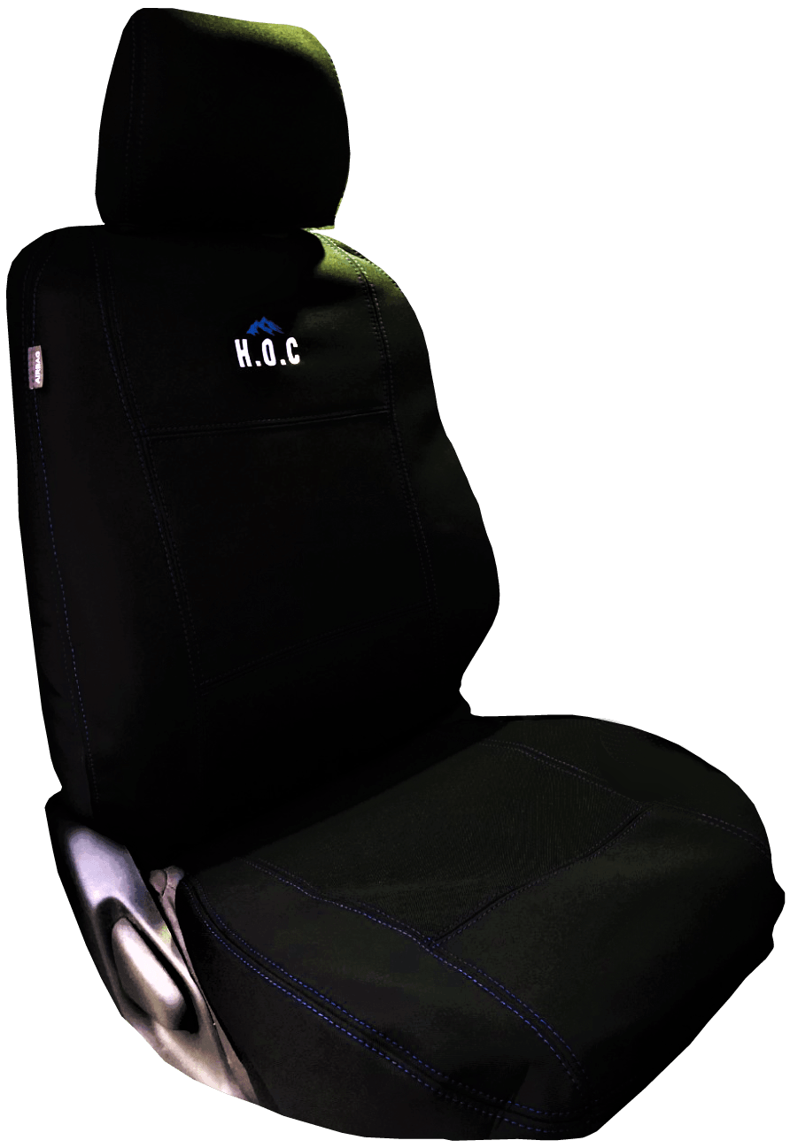 Hilux (7th & 8th Gen) Premium Neoprene Front Row Seat Covers | Hilux Owners Club - 4X4OC™