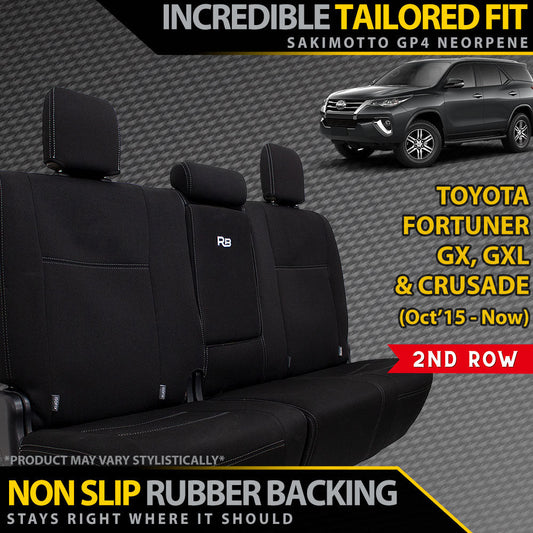 Toyota Fortuner Neoprene 2nd Row Seat Covers (Available)