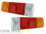 Tail Lights PAIR with Wiring and Bulbs Fits Toyota Hilux 2005 - 2011 Trayback - 4X4OC™