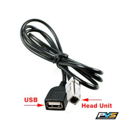 USB Data Cable to suit Toyota LandCruiser 70 Series Factory Headunit
