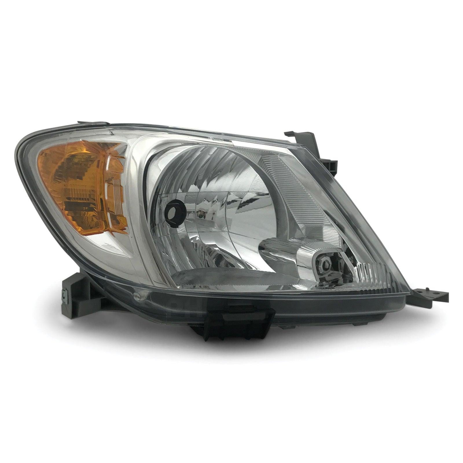 Headlights PAIR Amber ADR Fits Toyota Hilux SR SR5 Workmate GGN KUN TGN 05 - 08 - 4X4OC™