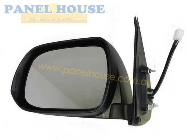 Door Mirror LEFT Chrome Electric With Blinker Fits Toyota Hilux 2011-2014 - 4X4OC™