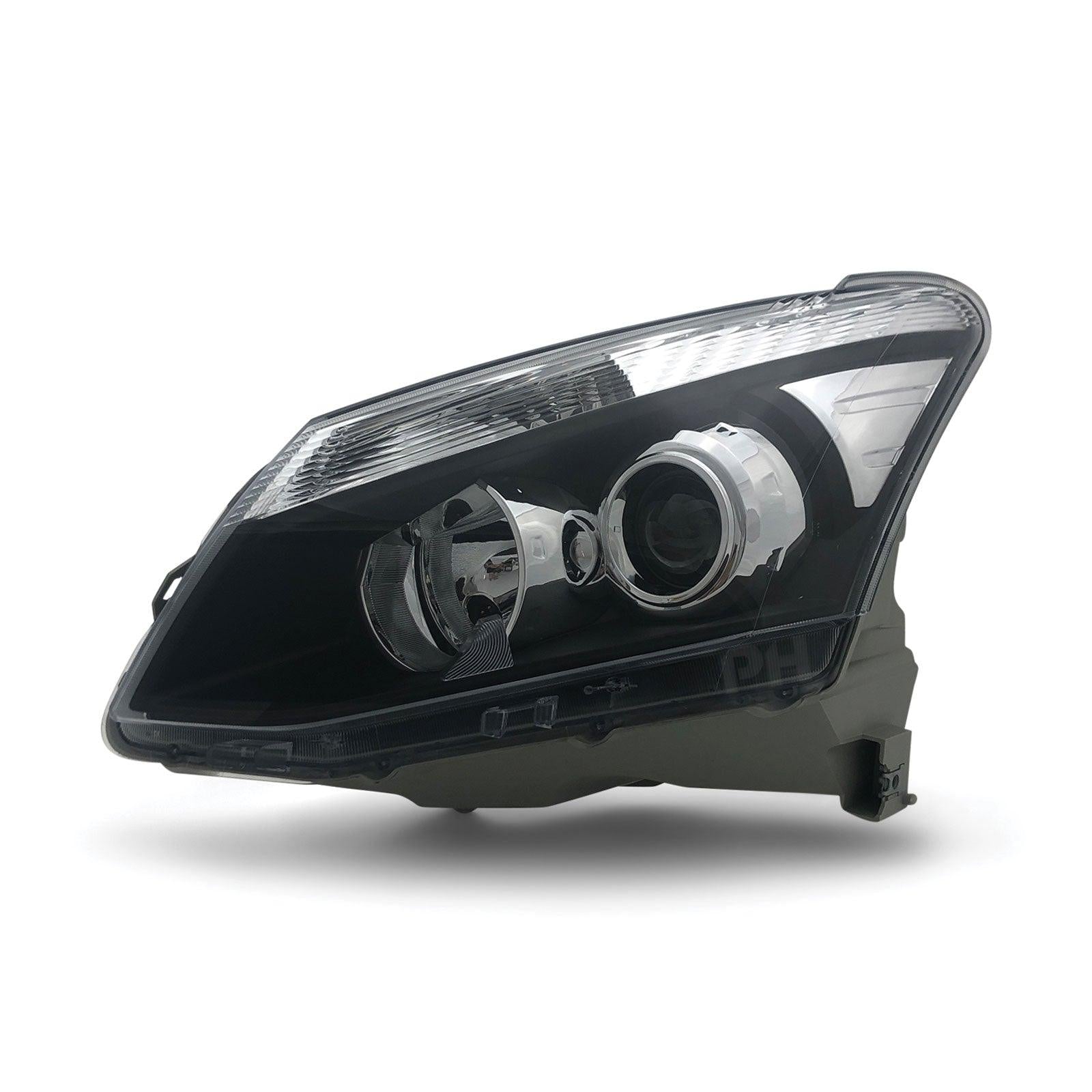 Headlights Black Projector PAIR Fits Isuzu DMAX Ute 2012 - 2016 D-MAX - 4X4OC™
