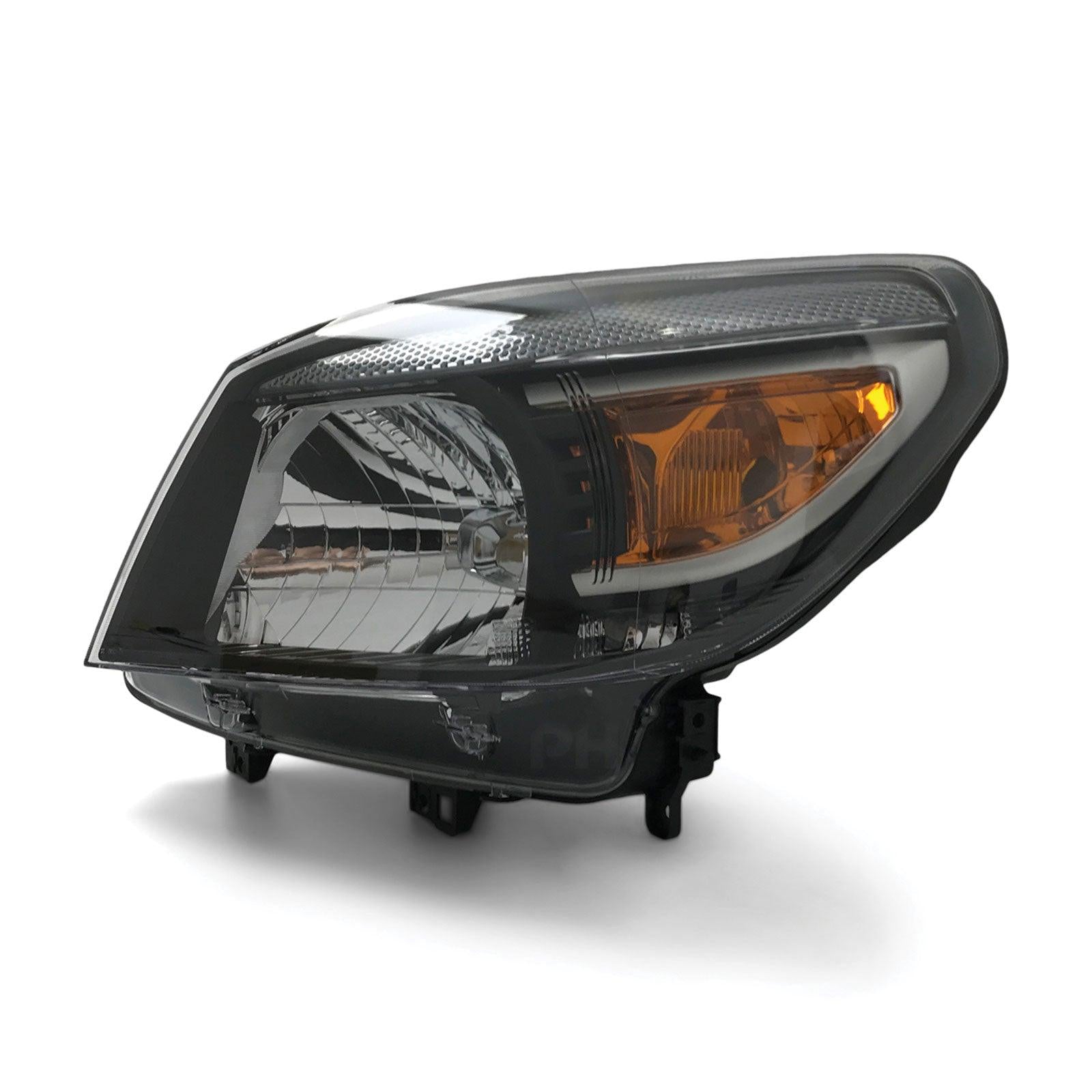 Headlights Black PAIR Fits Ford Ranger PK 2009 - 2011 - 4X4OC™