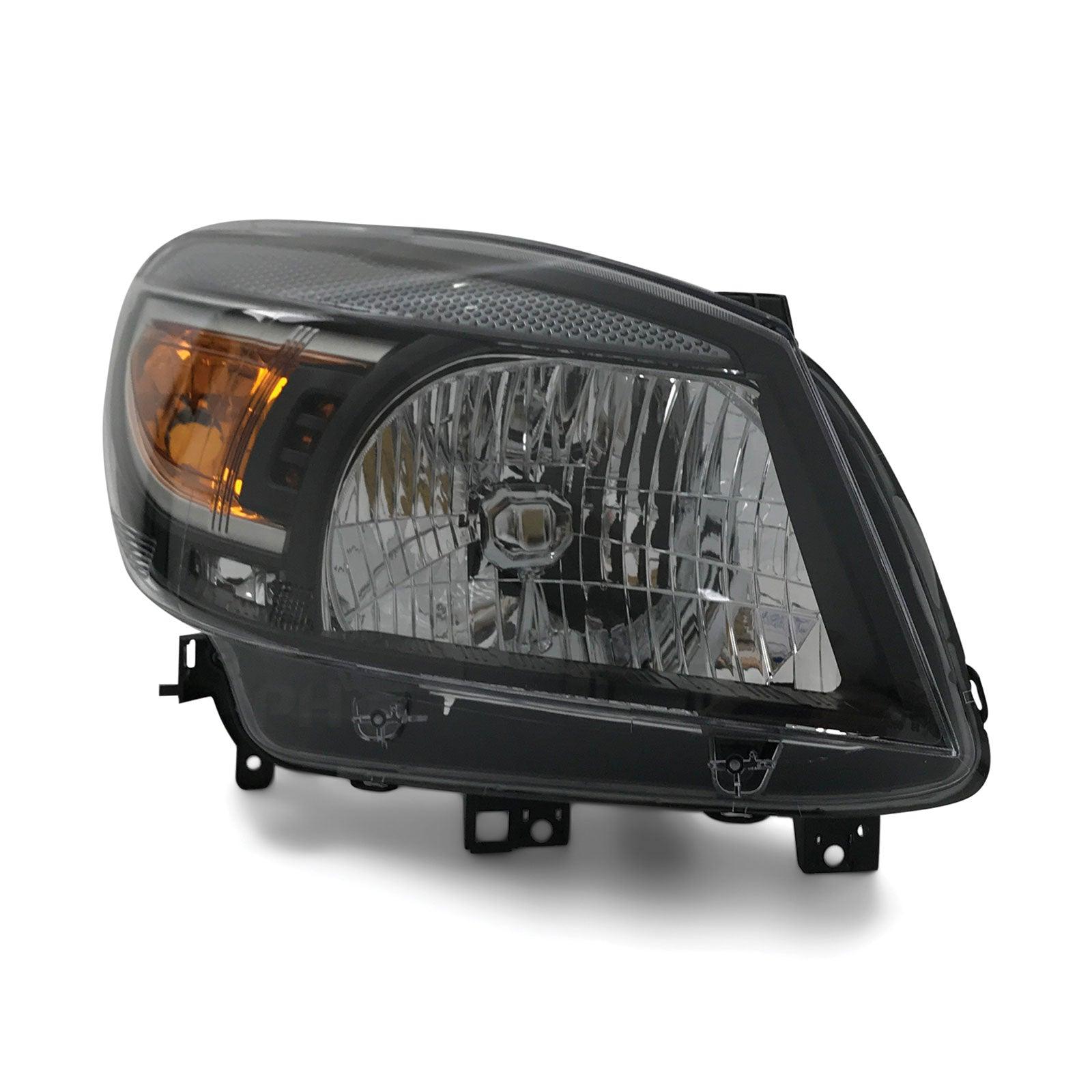 Headlight Black RIGHT Fits Ford Ranger PK 2009 - 2011 - 4X4OC™