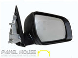 Door Mirror RIGHT Black Electric fits Ford Ranger PX Ute 2011-2015 - 4X4OC™