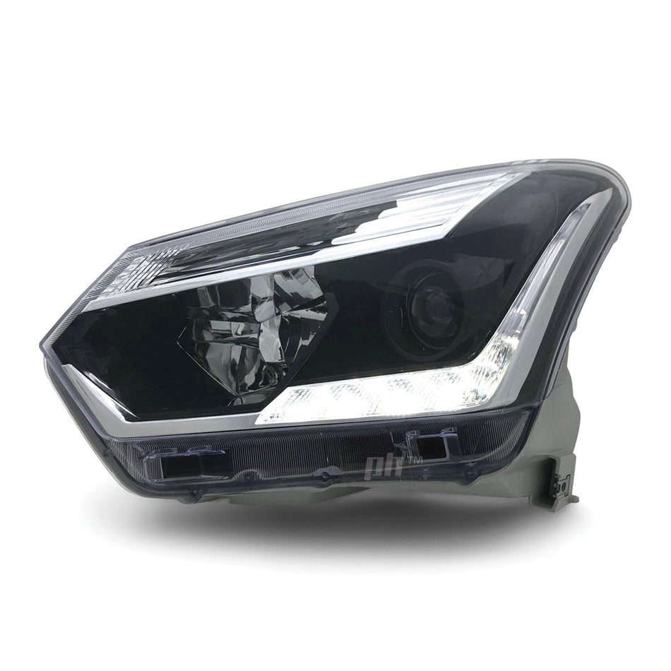 Headlight Black Projector LEFT LED DRL  Fits Isuzu DMAX 2017 - 2020 - 4X4OC™