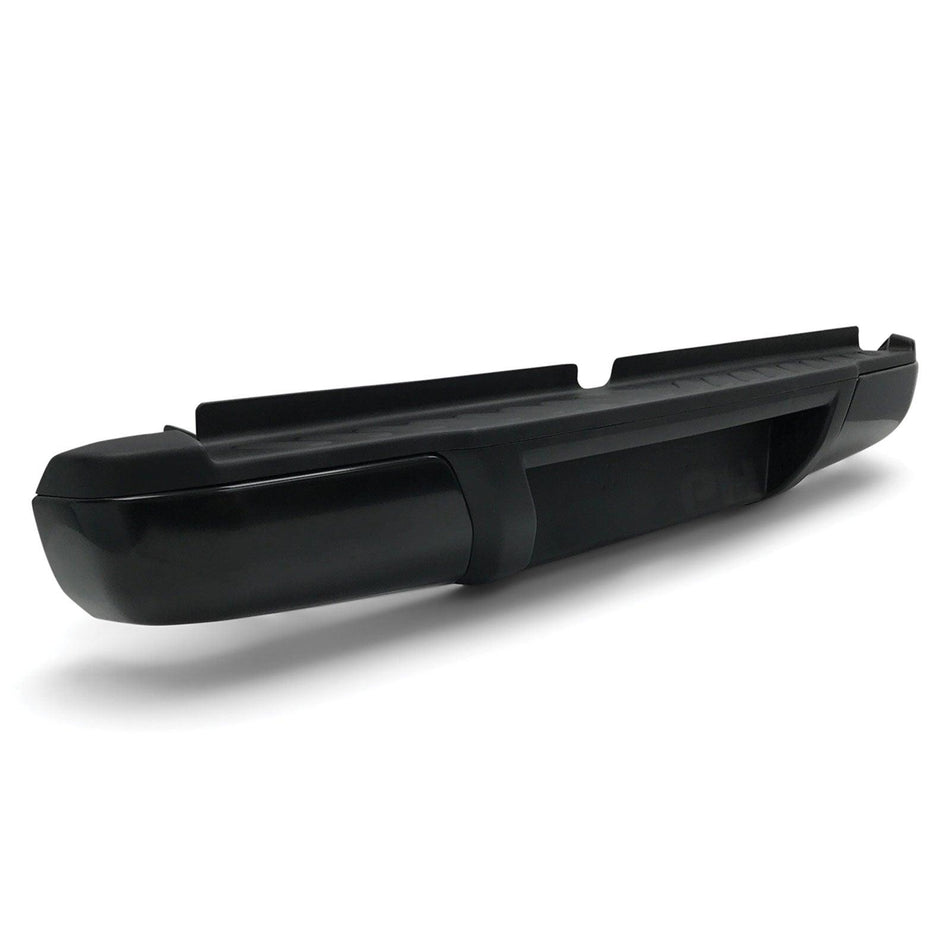 Rear Step Bumper Bar Black Fits Nissan Navara D23 NP300 2015 - 2020 - 4X4OC™