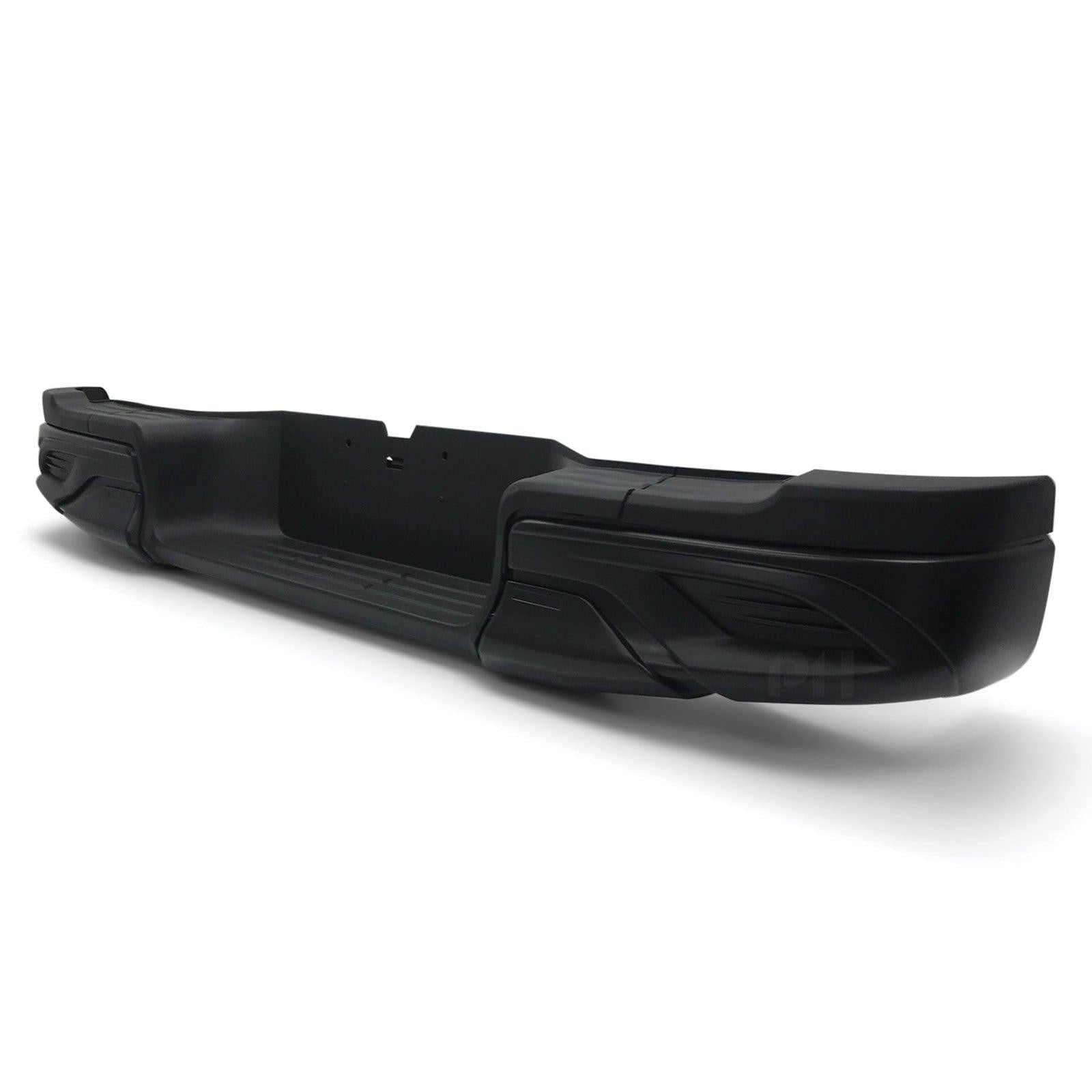 Rear Step Bumper Bar Black TRD Style Fits Toyota Hilux 15-20 - 4X4OC™