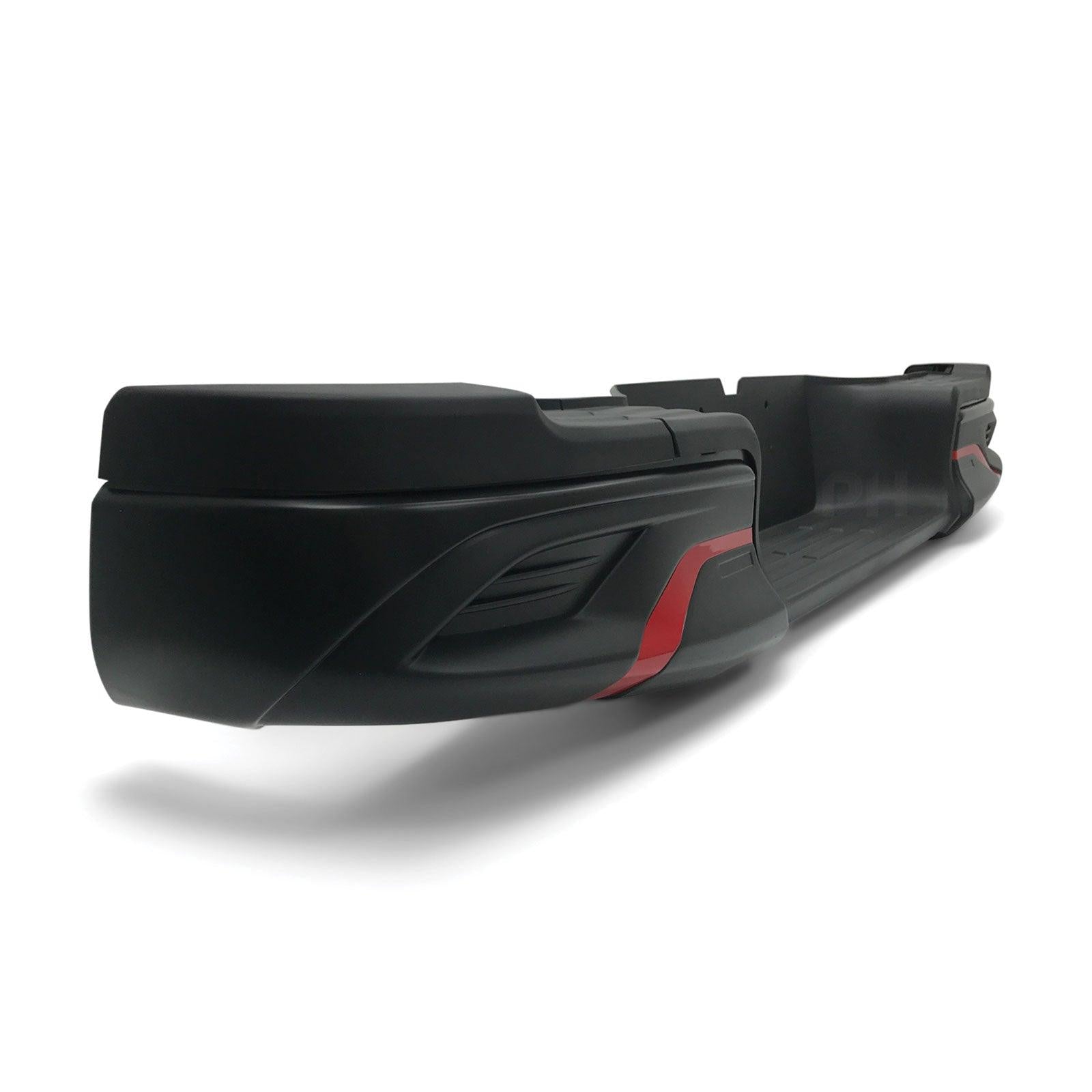 Rear Step Bumper Bar Black TRD Style Fits Toyota Hilux 15-20 - 4X4OC™