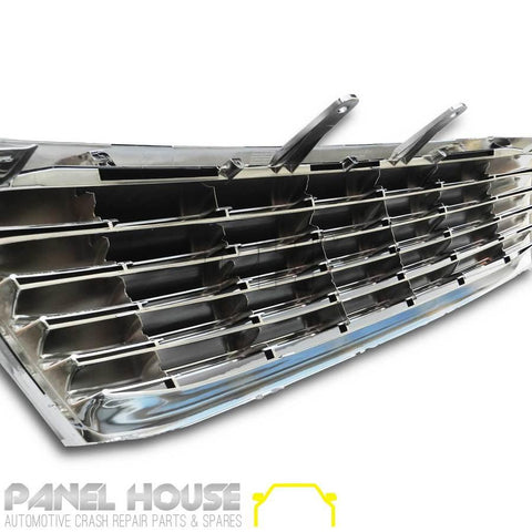 Grill Upgrade Billet Chrome and Black  Fits Toyota Hilux 2005 - 2008 2WD 4WD - 4X4OC™