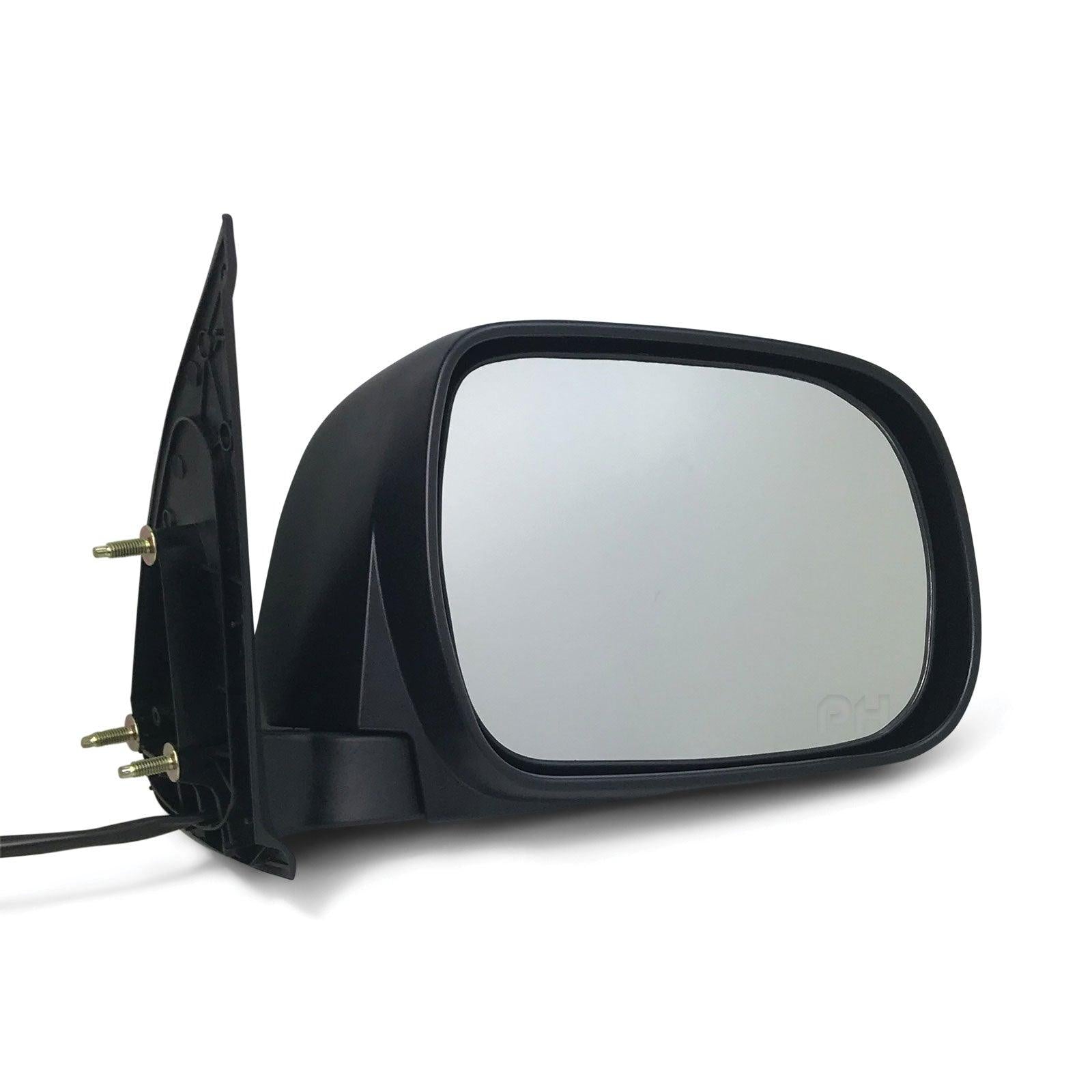 Door Mirrors PAIR Black Electric Fits Toyota Hilux 2010-2015 2WD 4WD - 4X4OC™