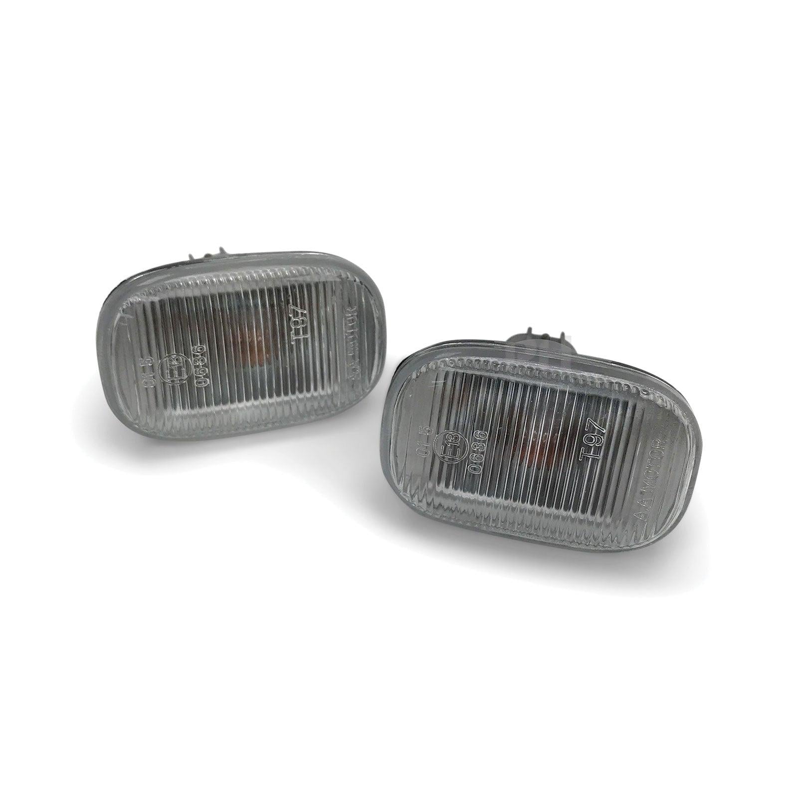 Indicator Guard Repeater Light Flasher PAIR With Bulbs Fits Toyota Hilux 05-14 - 4X4OC™