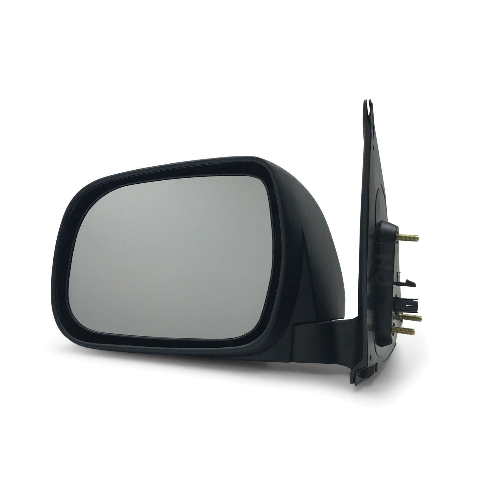 Door Mirrors PAIR Chrome Manual Fits Toyota Hilux Ute 2005 - 2014 - 4X4OC™