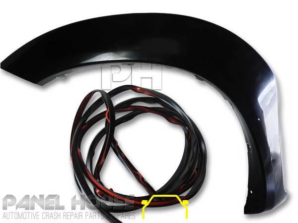 Fender Flares OE Style Plastic LEFT Front with Rubber Fits Toyota Hilux 05-11 - 4X4OC™