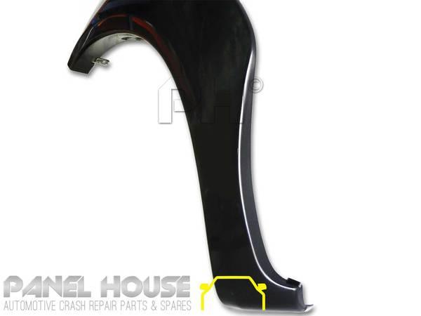 Fender Flares OE Style Plastic LEFT Front with Rubber Fits Toyota Hilux 05-11 - 4X4OC™