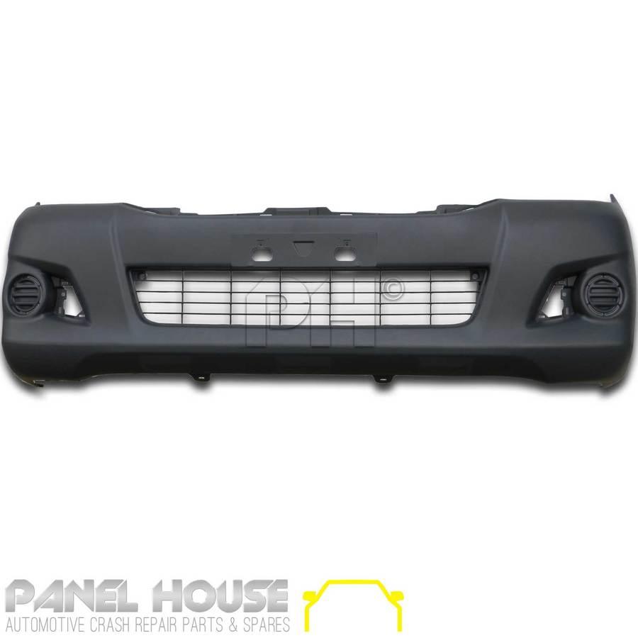Bumper Bar FRONT Plastic Fits Toyota Hilux 2WD & 4WD SR WorkMate 06-11-02-15 - 4X4OC™