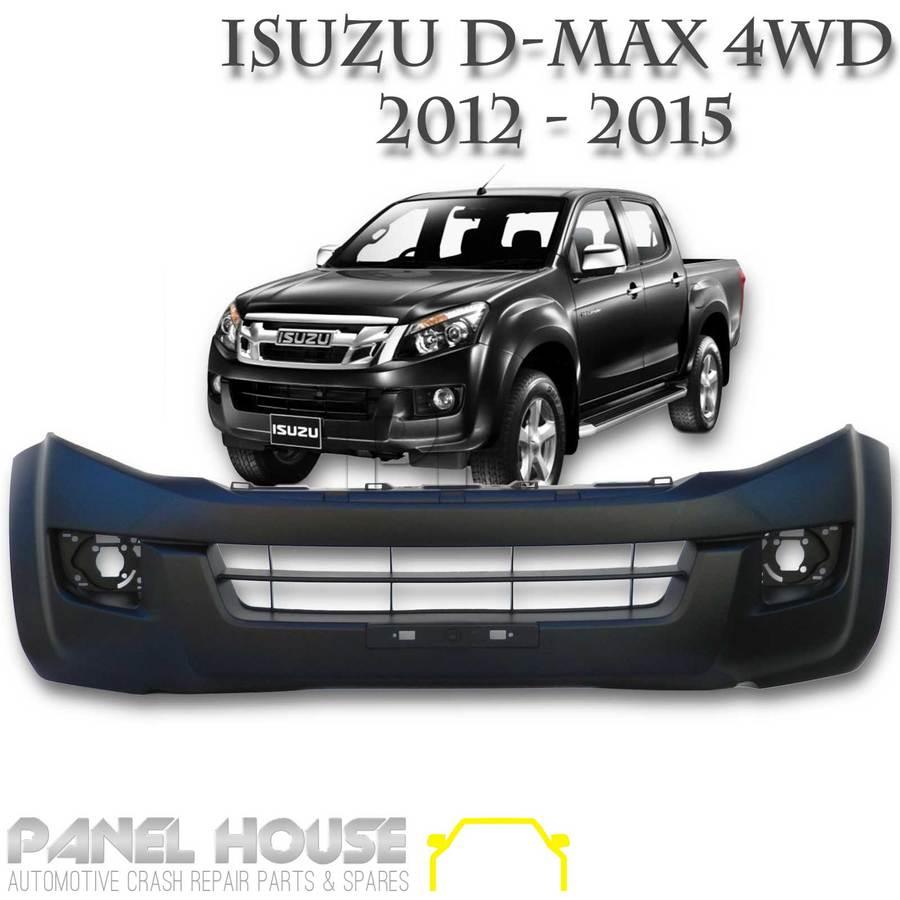 NEW Isuzu D - MAX Ute Front Bumper Bar Cover 4WD '12-'15 Plastic DMAX LS-M 4X4 - 4X4OC™